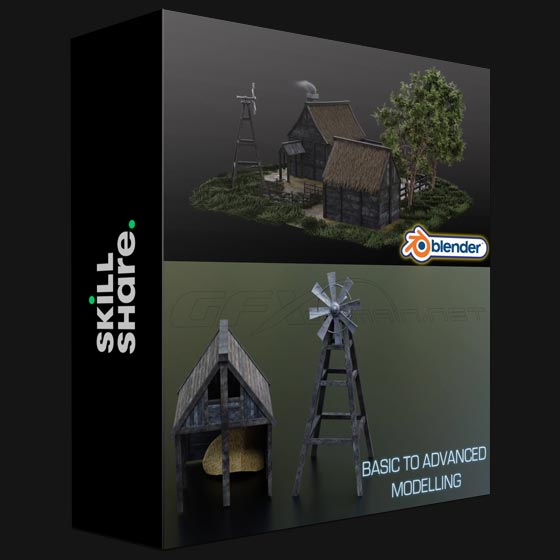 Skillshare Blender 3 The Ultimate Medieval Scene Course