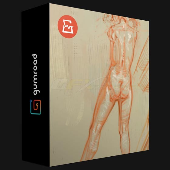 Gumroad Figure drawing FORM STRUCTURE By Vlad Gheneli