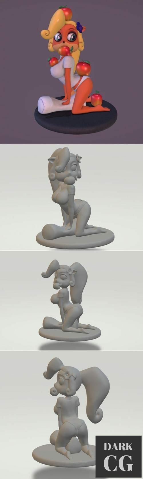 ﻿Coco Bandicoot – 3D Print