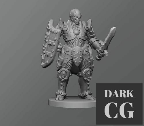 ﻿Warforged ver.1 – 3D Print