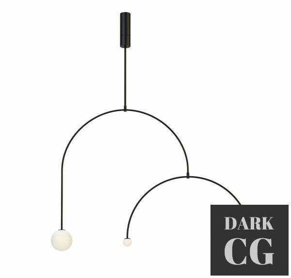 3D Model Mobile Chandelier 9 by Michael Anastassiades