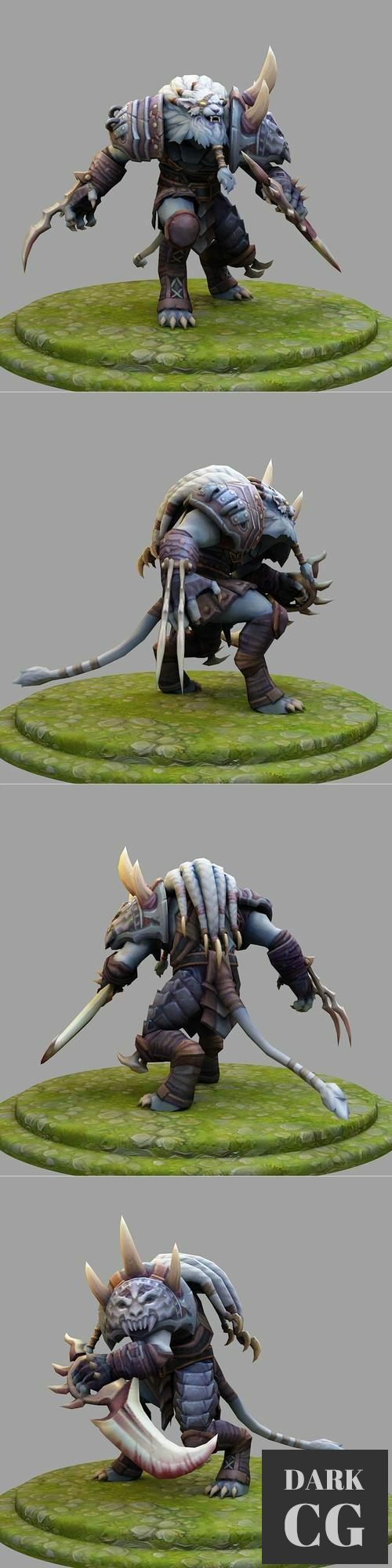﻿Rengar from League of Legends – 3D Print