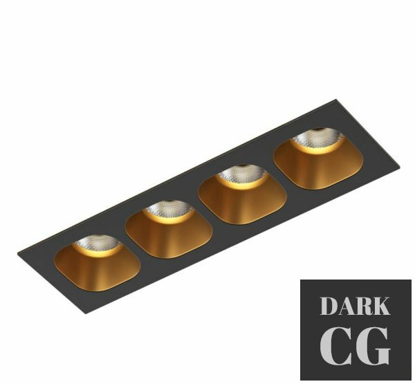 3D Model Pirro 4 0 Ceiling Recessed Spot Downlight by Wever Ducre