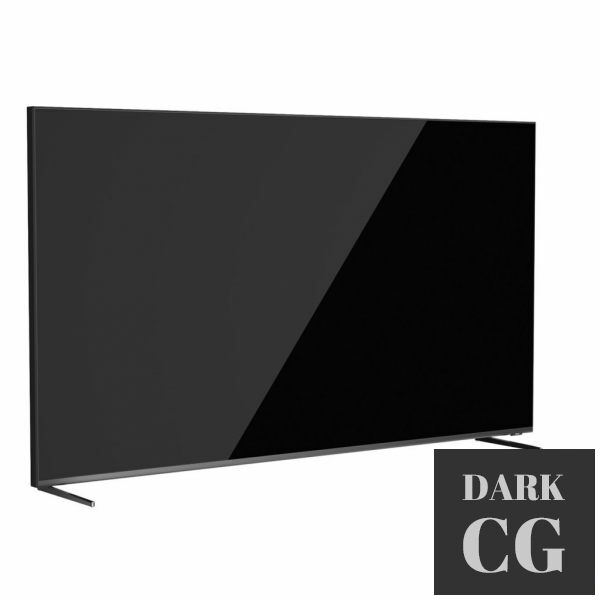 3D Model Q950R TV QLED 8K by Samsung