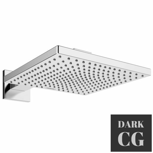 3D Model Raindance E 300 Overhead with Shower Arm by Hansgrohe