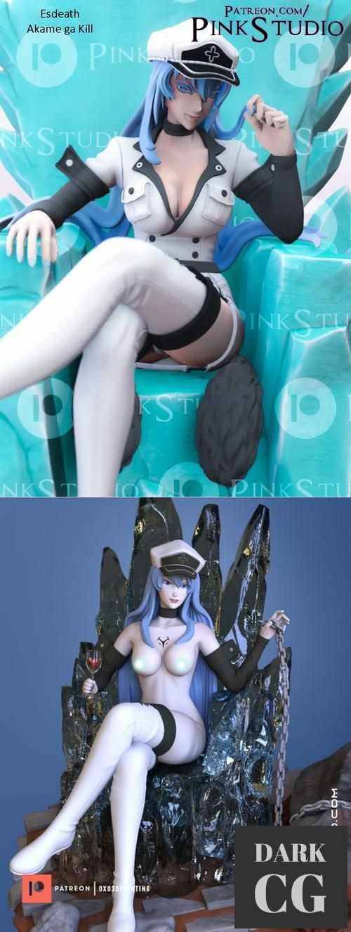 ﻿Esdeath and NSFW – 3D Print