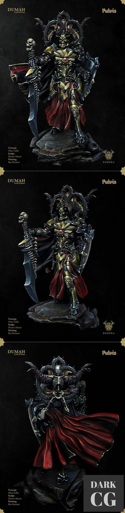 ﻿Dumah - Lord Of Bones 2 – 3D Print