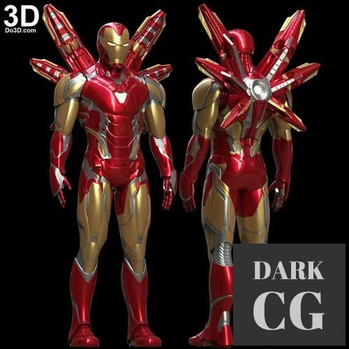 ﻿Iron Man MK85 – 3D Print