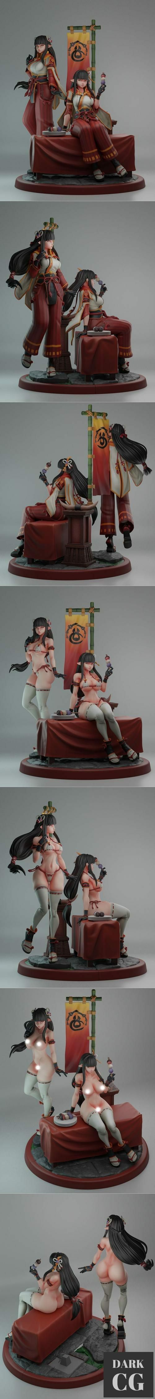 ﻿Monster Hunter rise Hinoa Minato – 3D Print