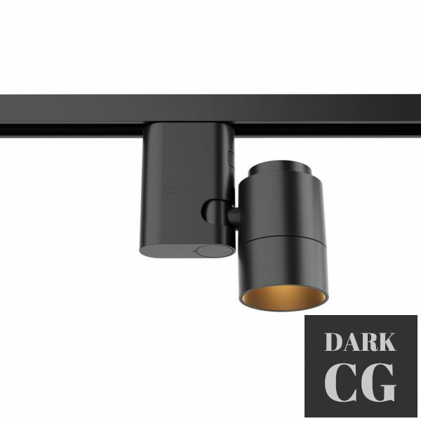 3D Model Pure Pro Spot Track Mounting by Flos