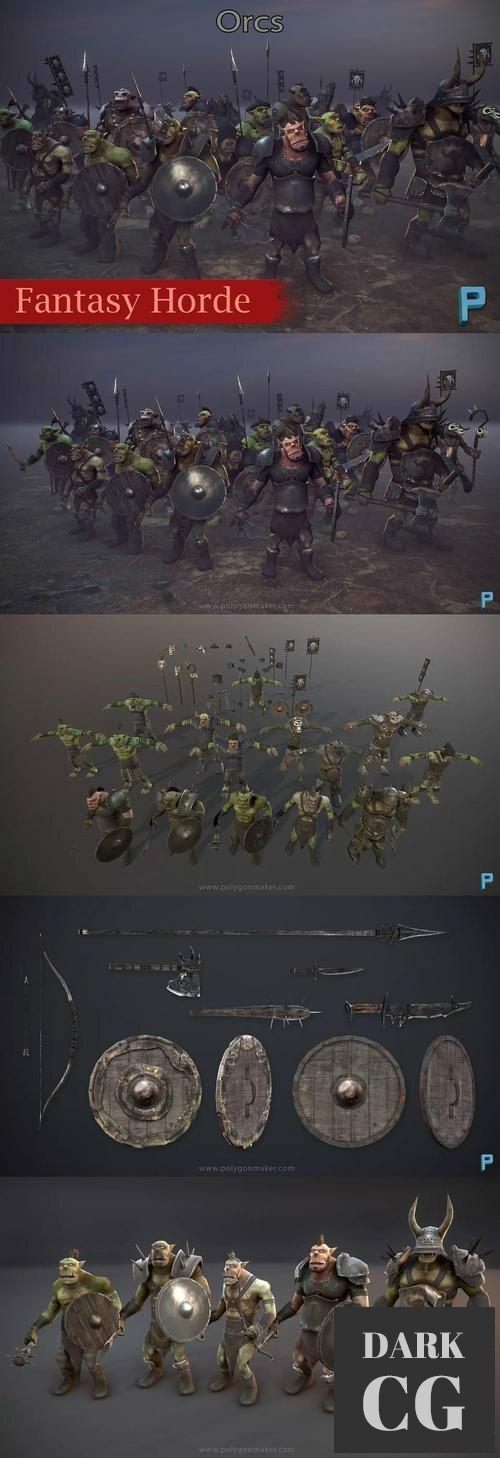 Unity Asset Store – Fantasy Horde - Orc