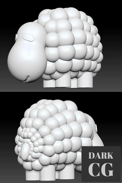 3D Model Borrego 3D Print