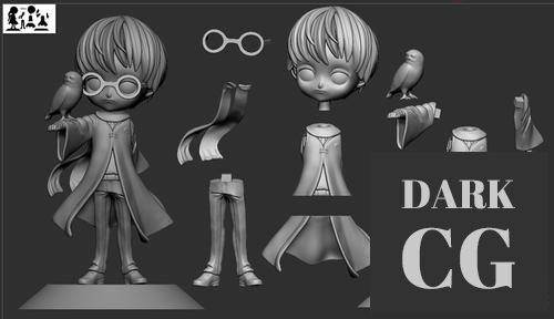 3D Model Harry 3D Print