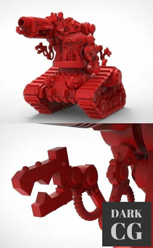 3D Model Mars automated destroyer 3D Print