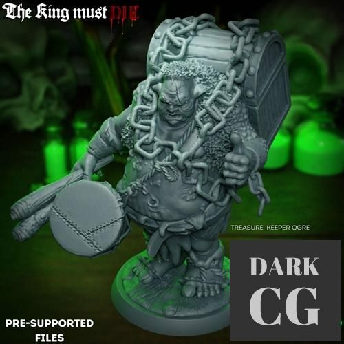 ﻿Treasure Keeper Ogre – 3D Print