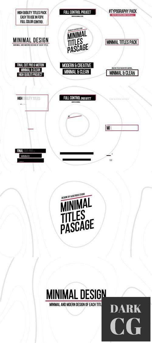Minimal Titles | After Effects 36473281