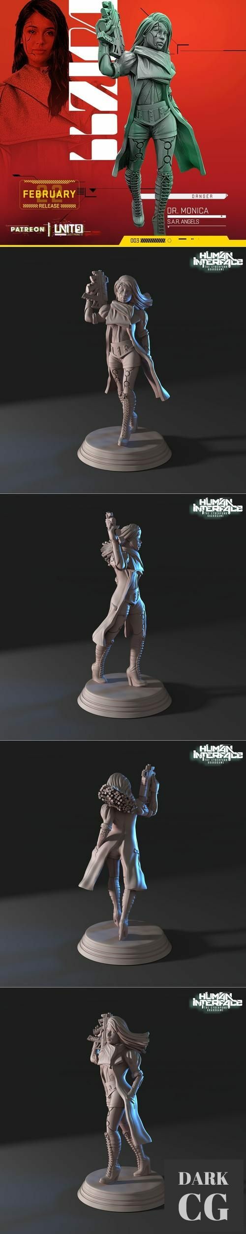 ﻿Dr. Monica – 3D Print