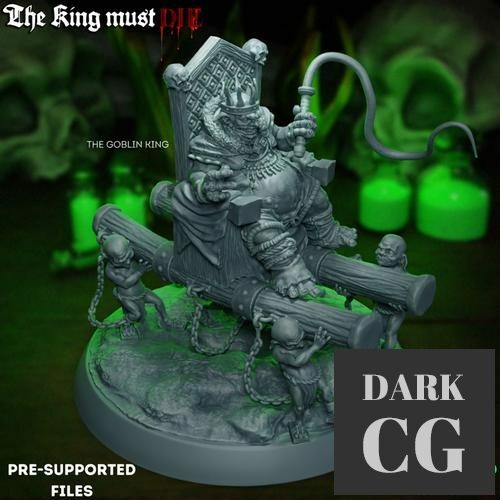 ﻿Goblin King – 3D Print