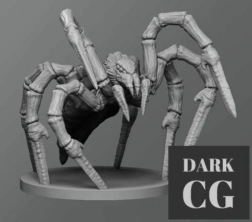 ﻿Sword spider – 3D Print