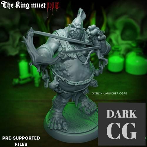﻿Goblin Launcher Ogre – 3D Print