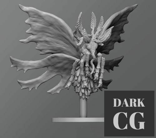﻿Toxic Butterfly – 3D Print