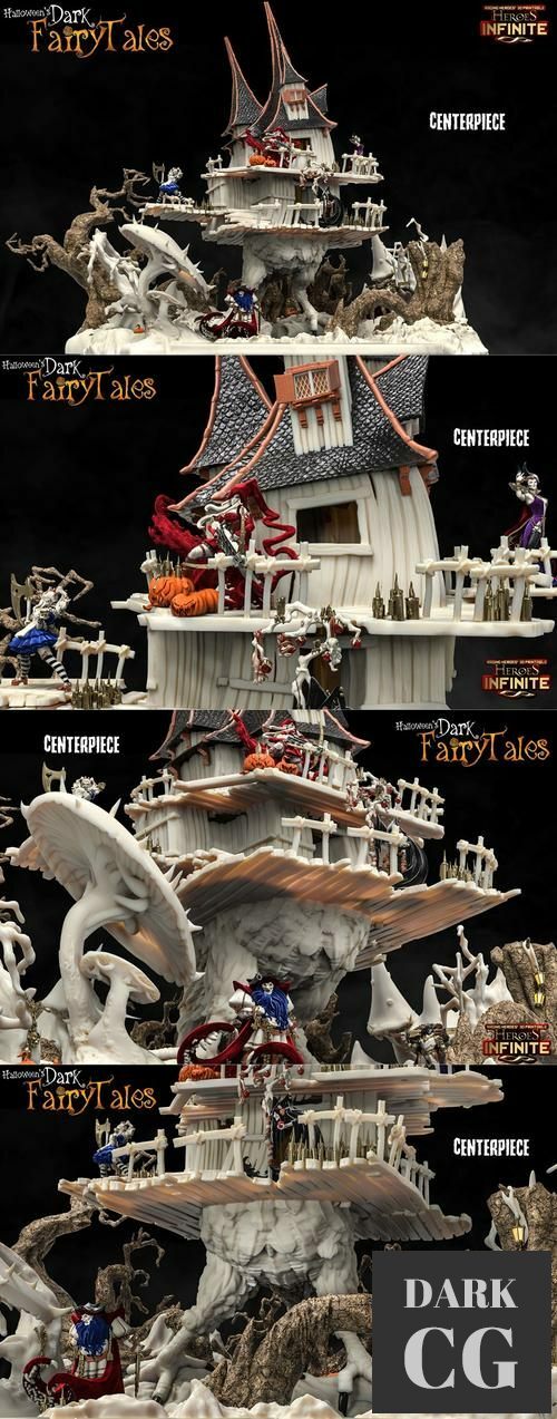 ﻿Heroes Infinite CenterPiece – 3D Print