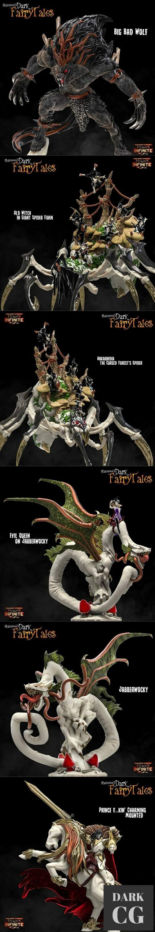 3D Model Heroes Infinite Complete Monster Overlord 3D Print