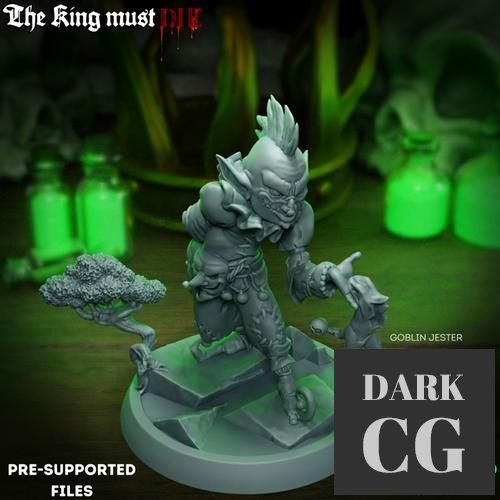 ﻿Goblin Jester – 3D Print
