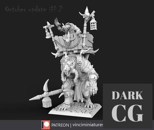 ﻿Ogre Rat – 3D Print