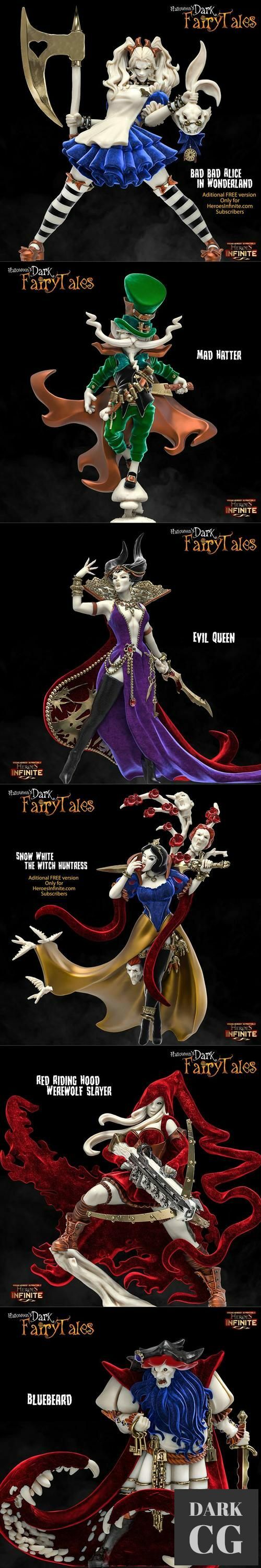 ﻿Complete Heroes minus Exclusive SW – 3D Print