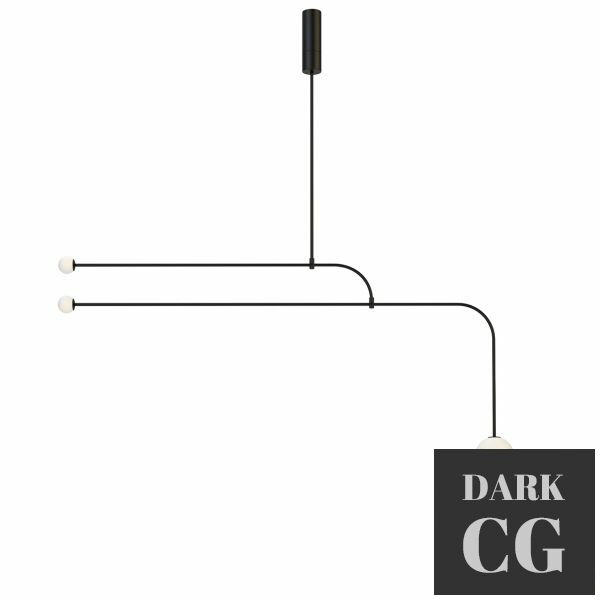 3D Model Mobile Chandelier 12 by Michael Anastassiades