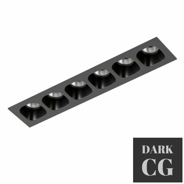 3D Model Pirro 6 0 Ceiling Recessed Spot Downlight by Wever Ducre