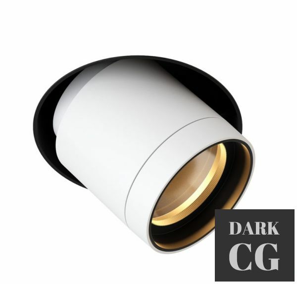 3D Model Pure Downlight by Flos