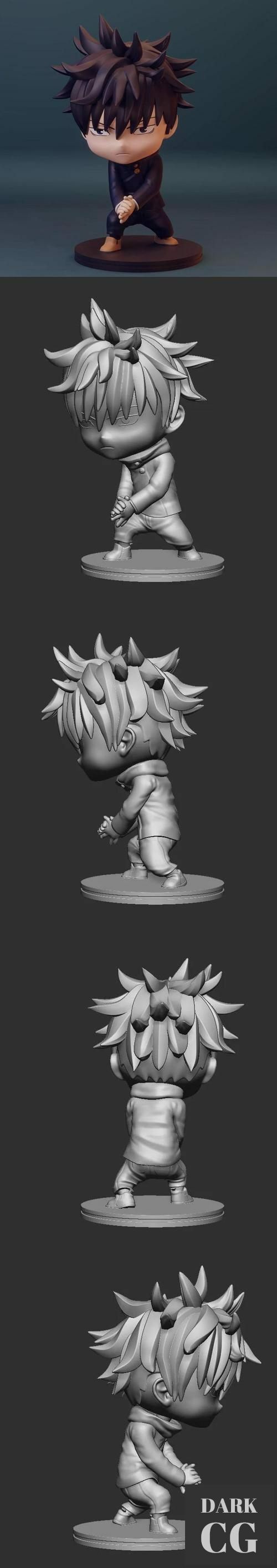 Megumi Fushiguro - Kyuusan – 3D Print