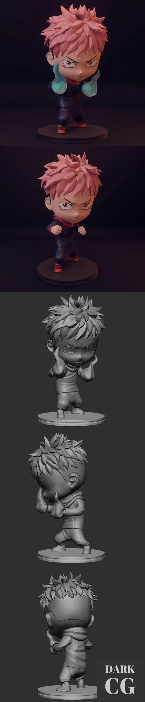 ﻿Itadori Yuji - Kyuusan – 3D Print