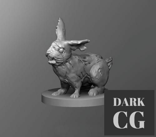 ﻿Zombie Rabbit – 3D Print