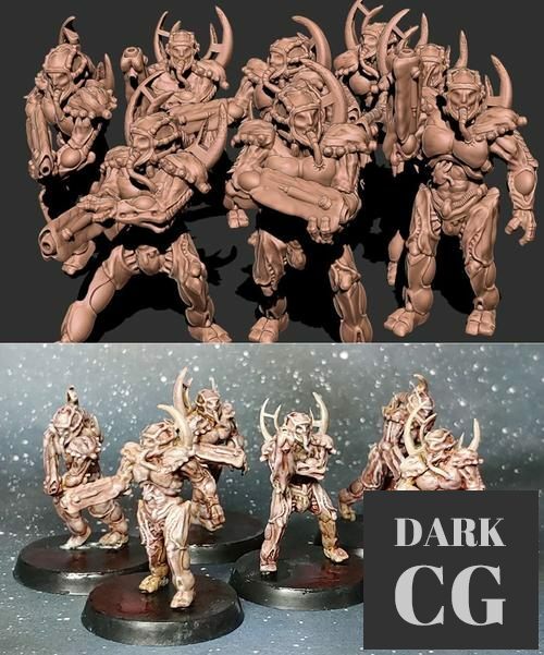 ﻿Cabal of the Twisted Mirror - Screamer Squad – 3D Print