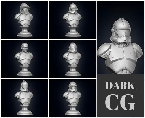 ﻿Clone Troopers – 3D Print