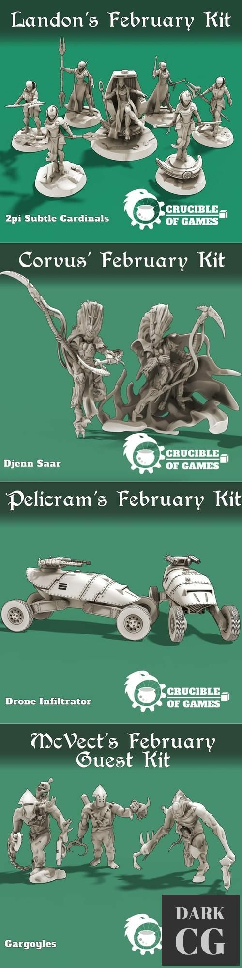 ﻿Crucible of Games February 2021 – 3D Print