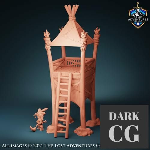 ﻿Golari Tower – 3D Print