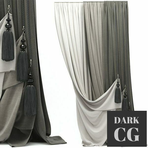 3D Model Curtain 96