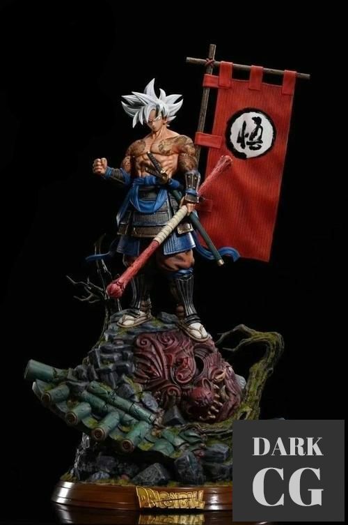 ﻿Goku Samurai – 3D Print