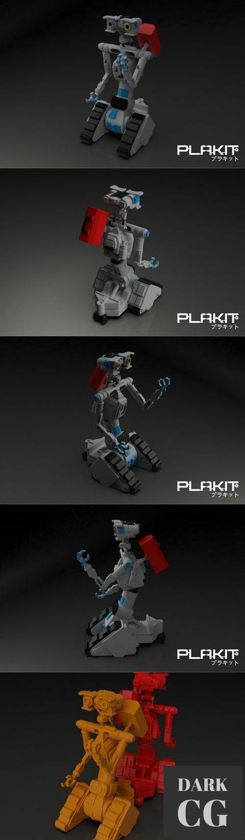 ﻿PlaKit Johnny 5 – 3D Print