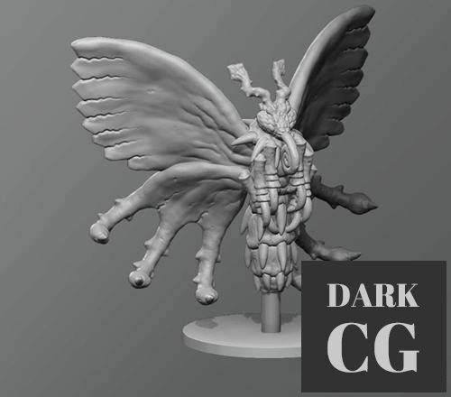﻿Poison Butterfly – 3D Print