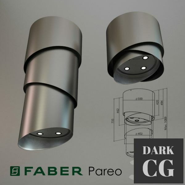 3D Model Hood Faber Pareo
