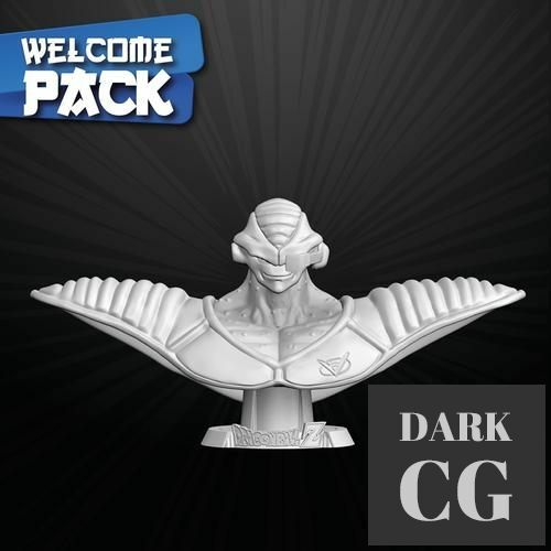﻿Sekai-Burter Bust – 3D Print