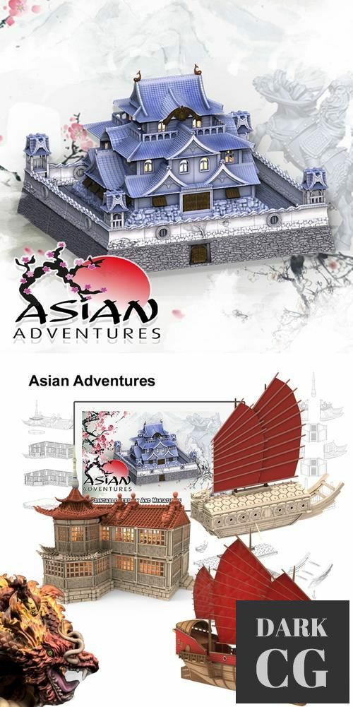 ﻿Lovecraft - Asian Adventures Kickstarter – 3D Print