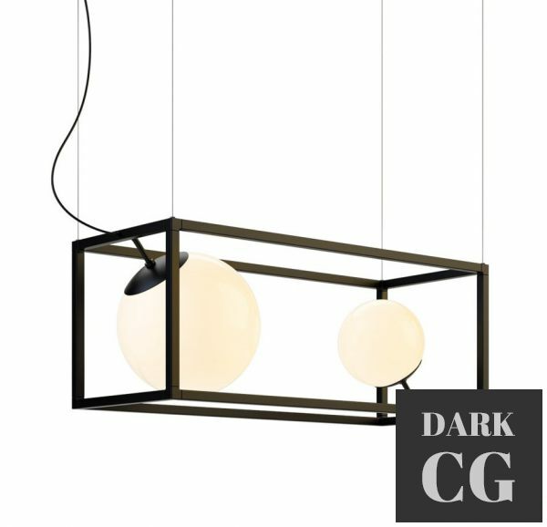 3D Model Witt 2 Chandelier by Rich Brilliant Willing