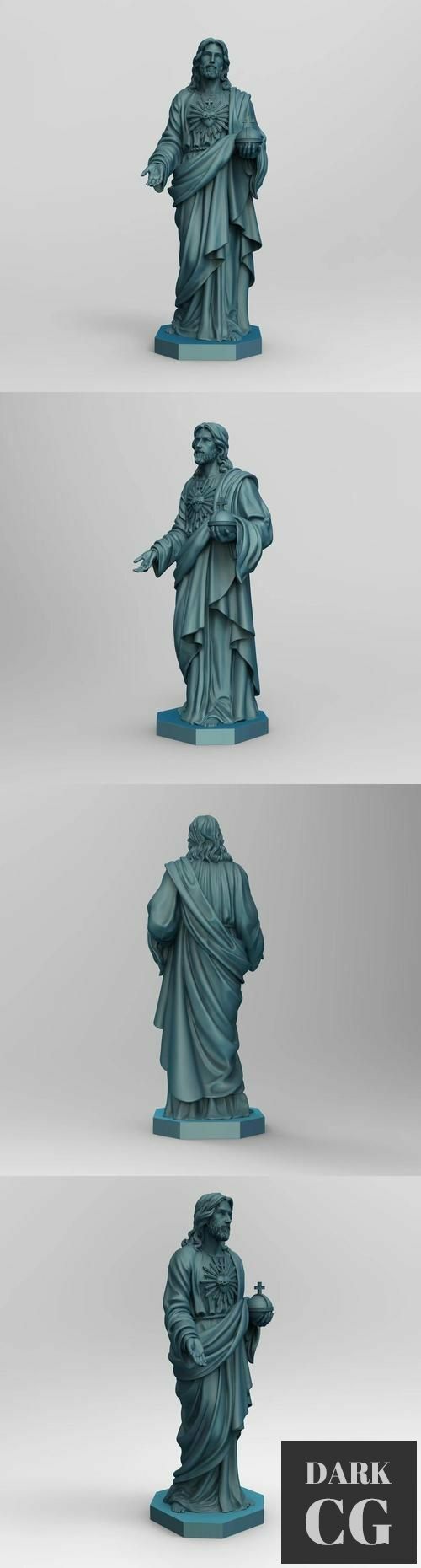 ﻿Jesus Christ statue – 3D Print