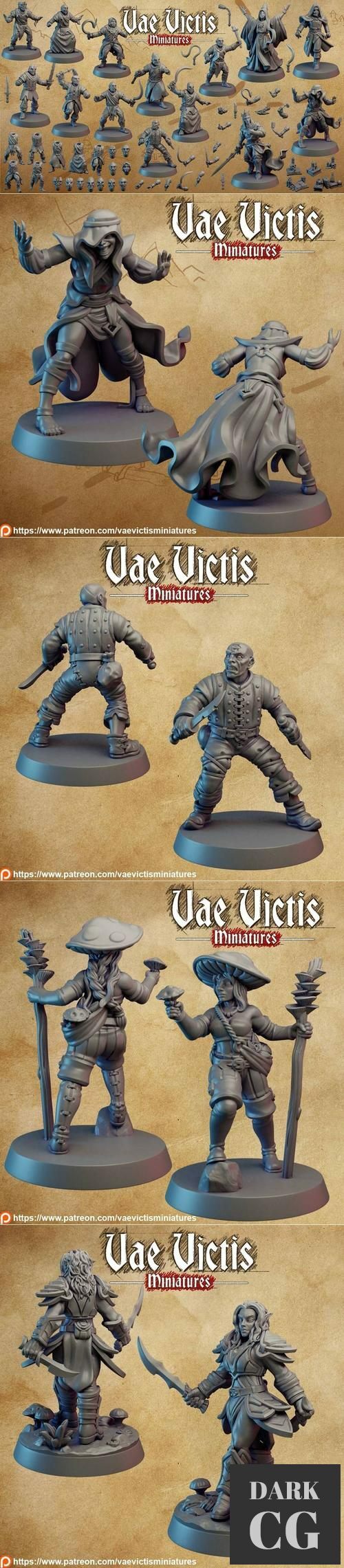 ﻿Vae Victis Miniatures March 2022 – 3D Print